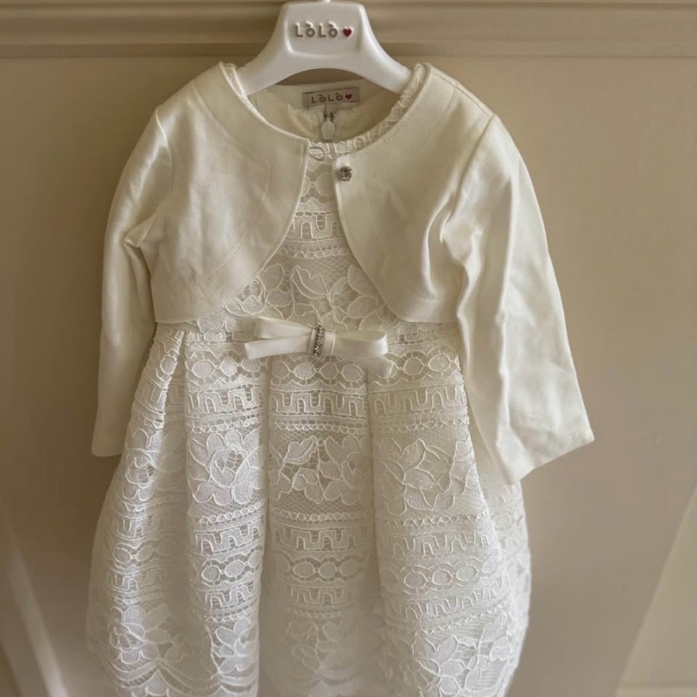 Lòlò baby girl, 9 month, made in italy, Dress